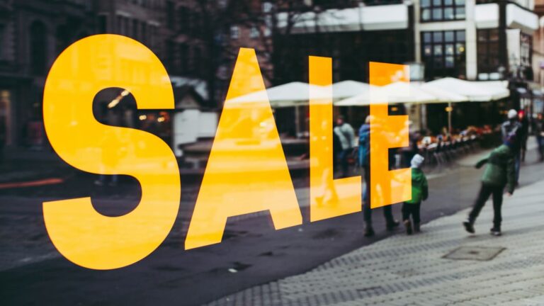 business for sale on the glass