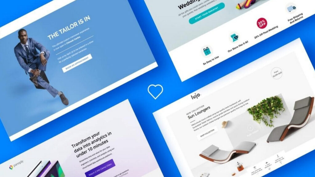 landing pages