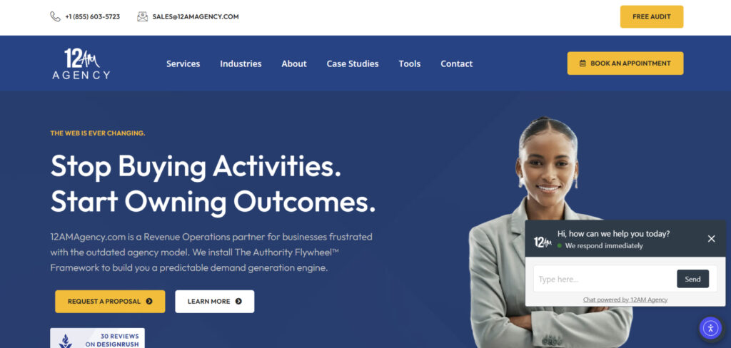 12AM Agency (12 Adaptive Marketing)'s Homepage