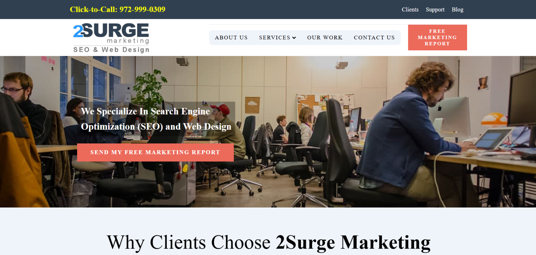2surge Marketing's Homepage
