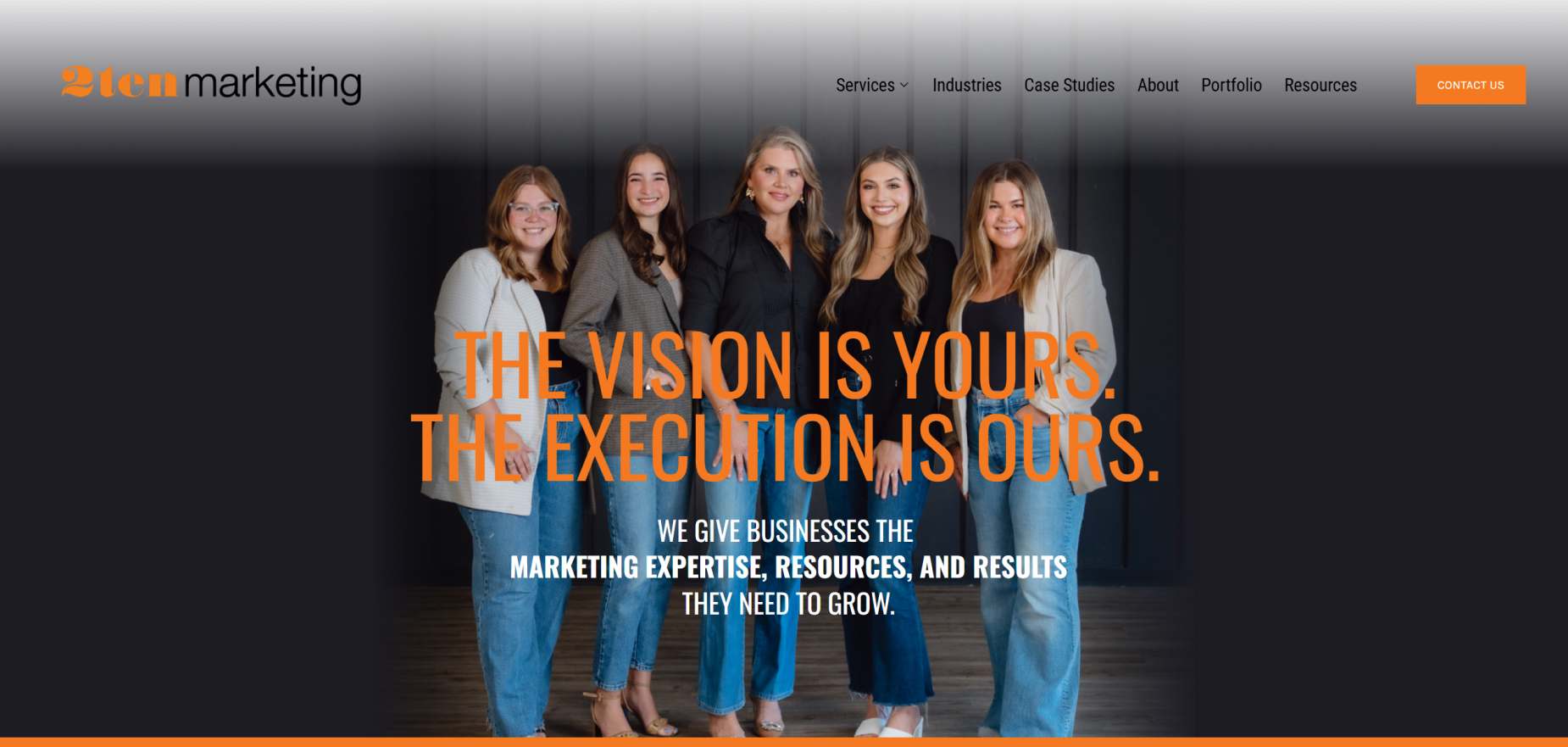 2ten Marketing's Homepage