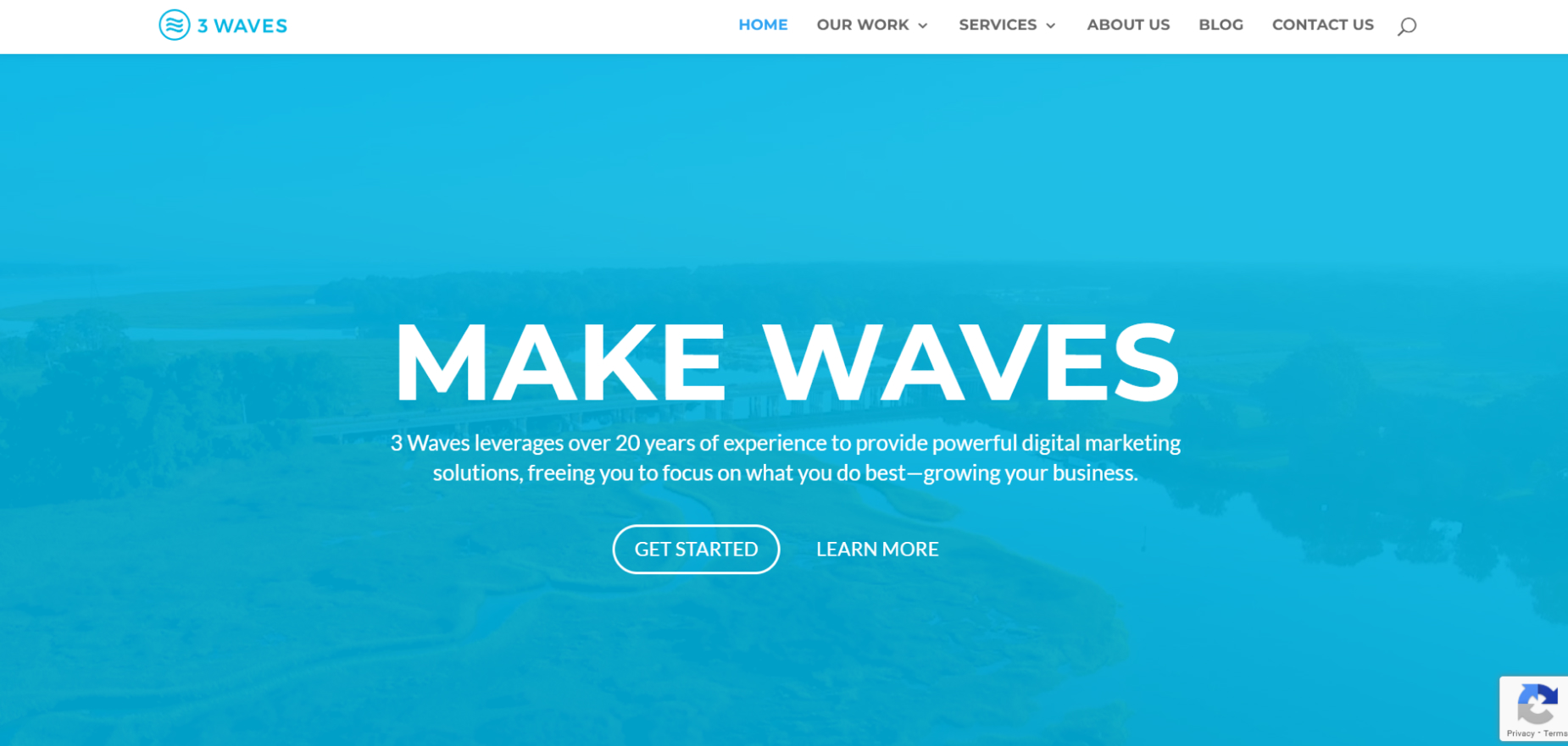 3 Waves Agency's Homepage