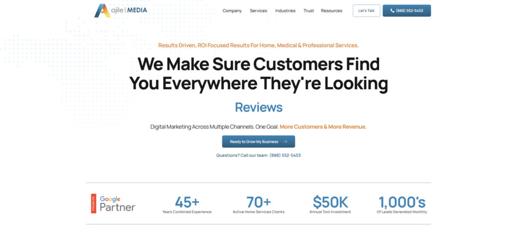 Ajile Media's Homepage