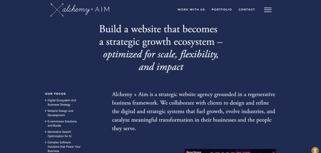 Alchemy + Aim's Homepage