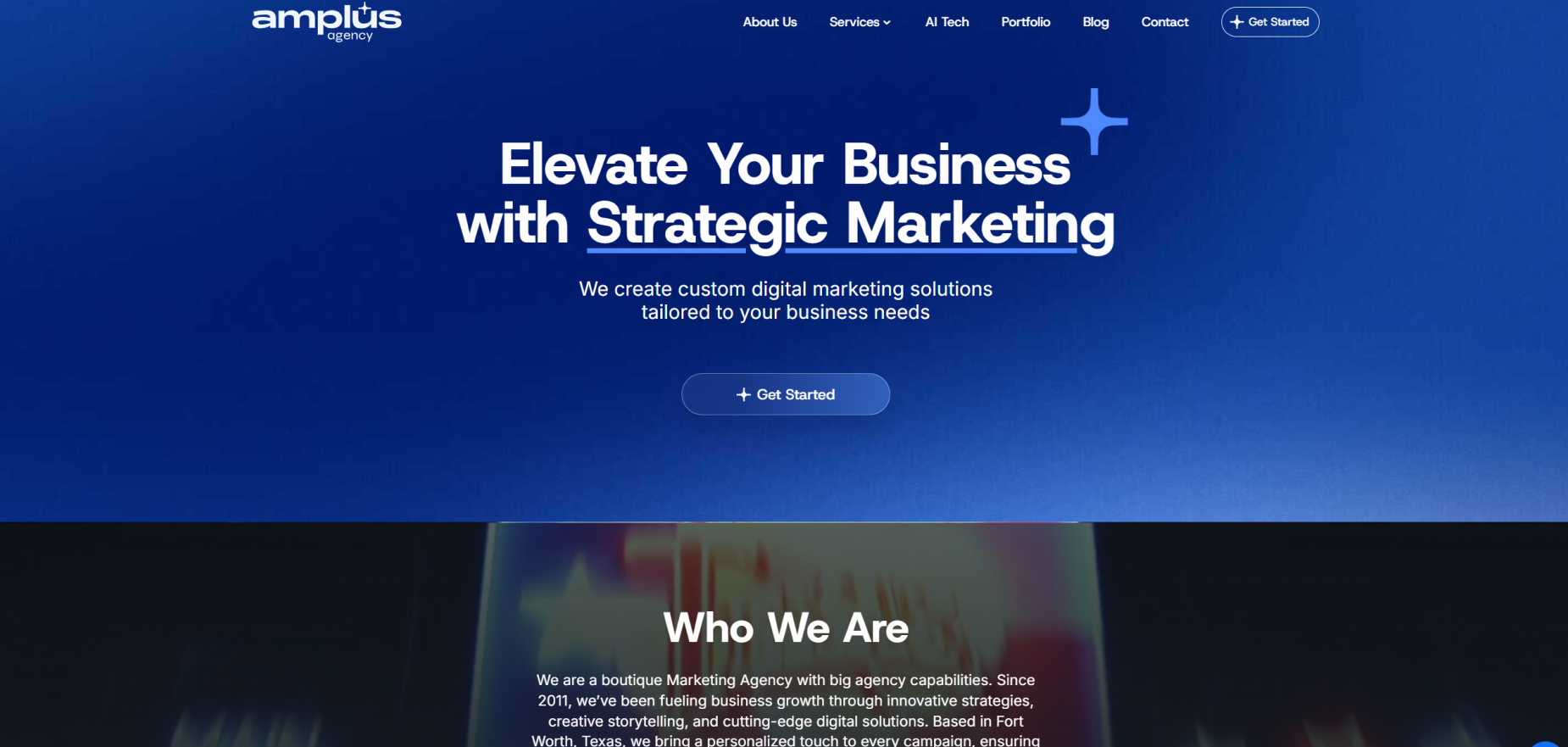 Amplus Agency's Homepage