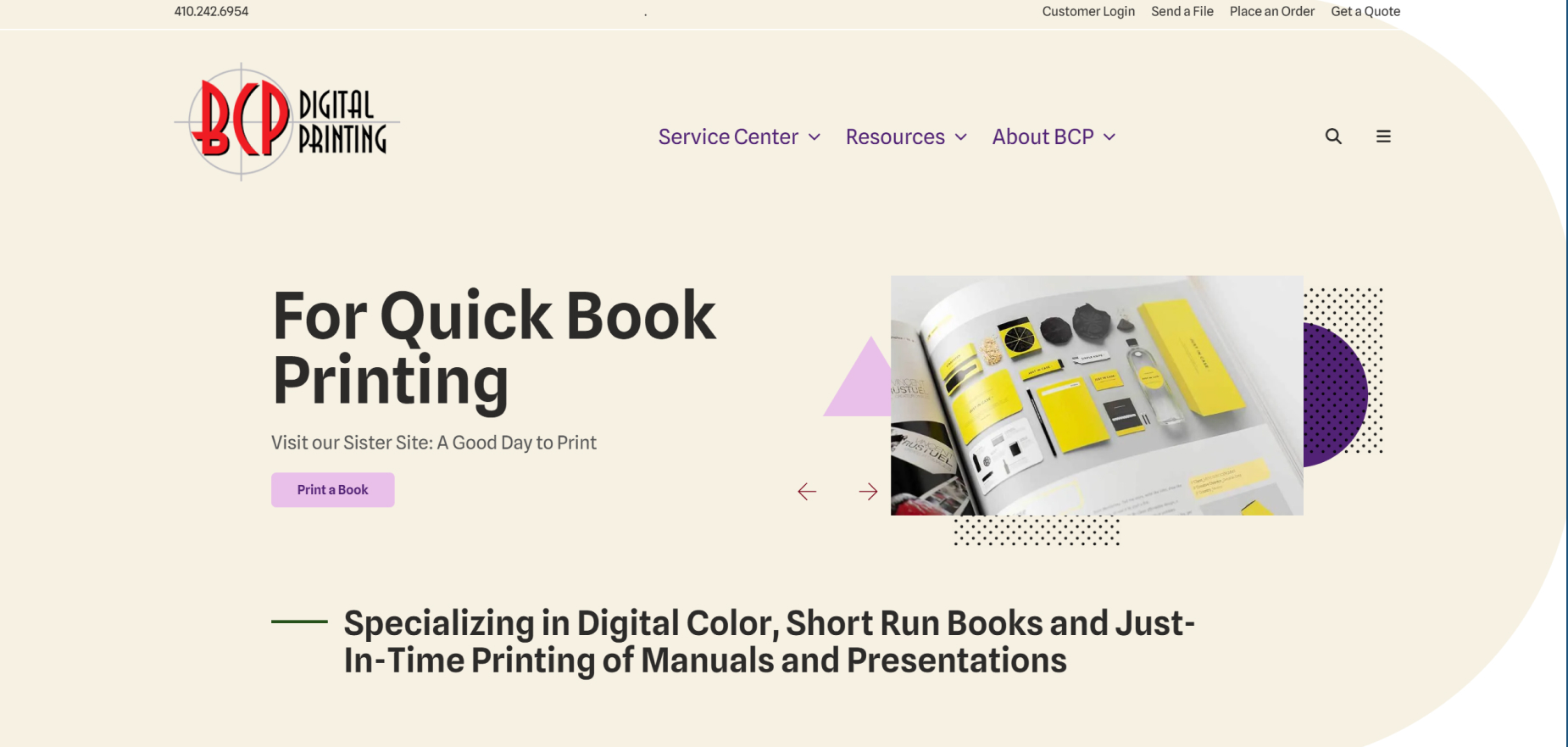 BCP Digital's Homepage