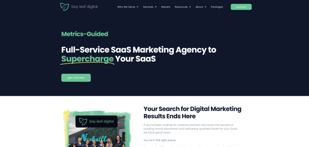 Bay Leaf Digital's Homepage