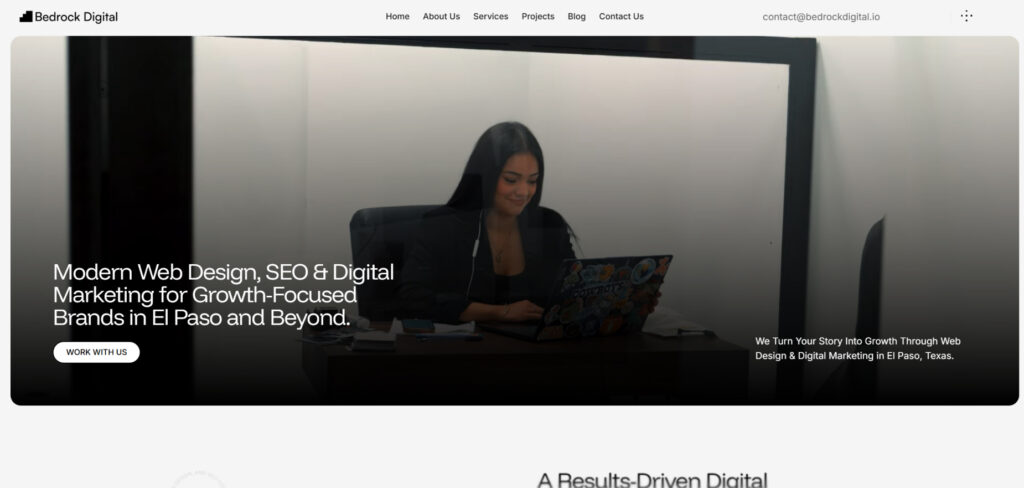 Bedrock Digital's Homepage