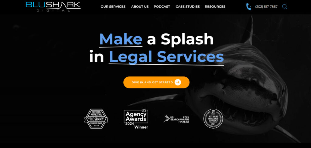 BluShark Digital's Homepage