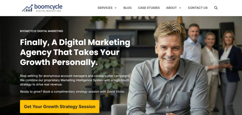 Boomcycle Digital Marketing's Homepage