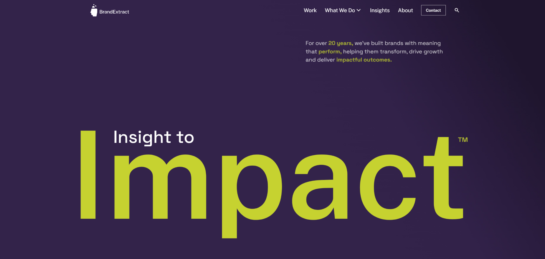 BrandExtract's Homepage