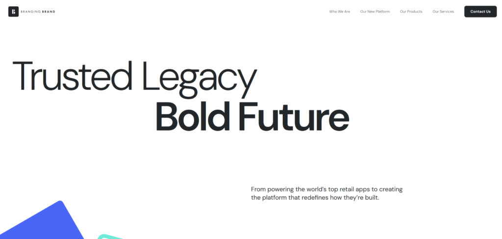 Branding Brand's Homepage