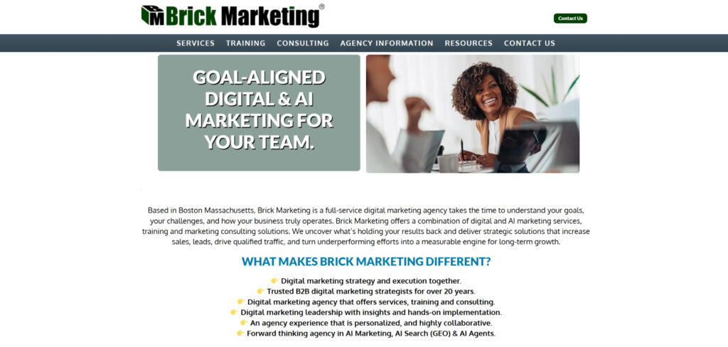 Brick Marketing's Homepage