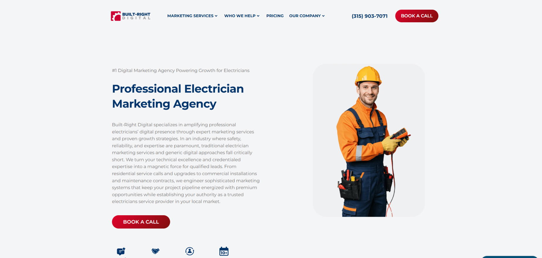 Built Right Digital's Electrician Page