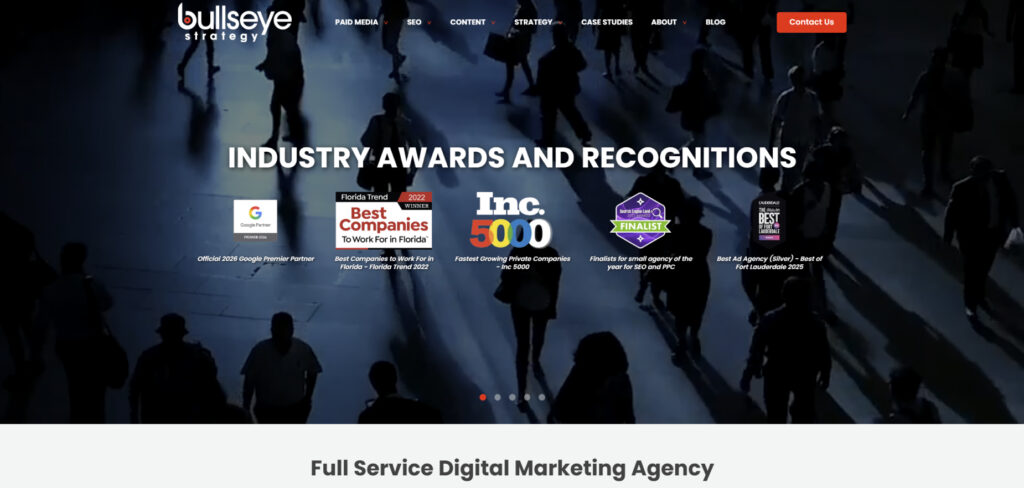 Bullseye Strategy's Homepage