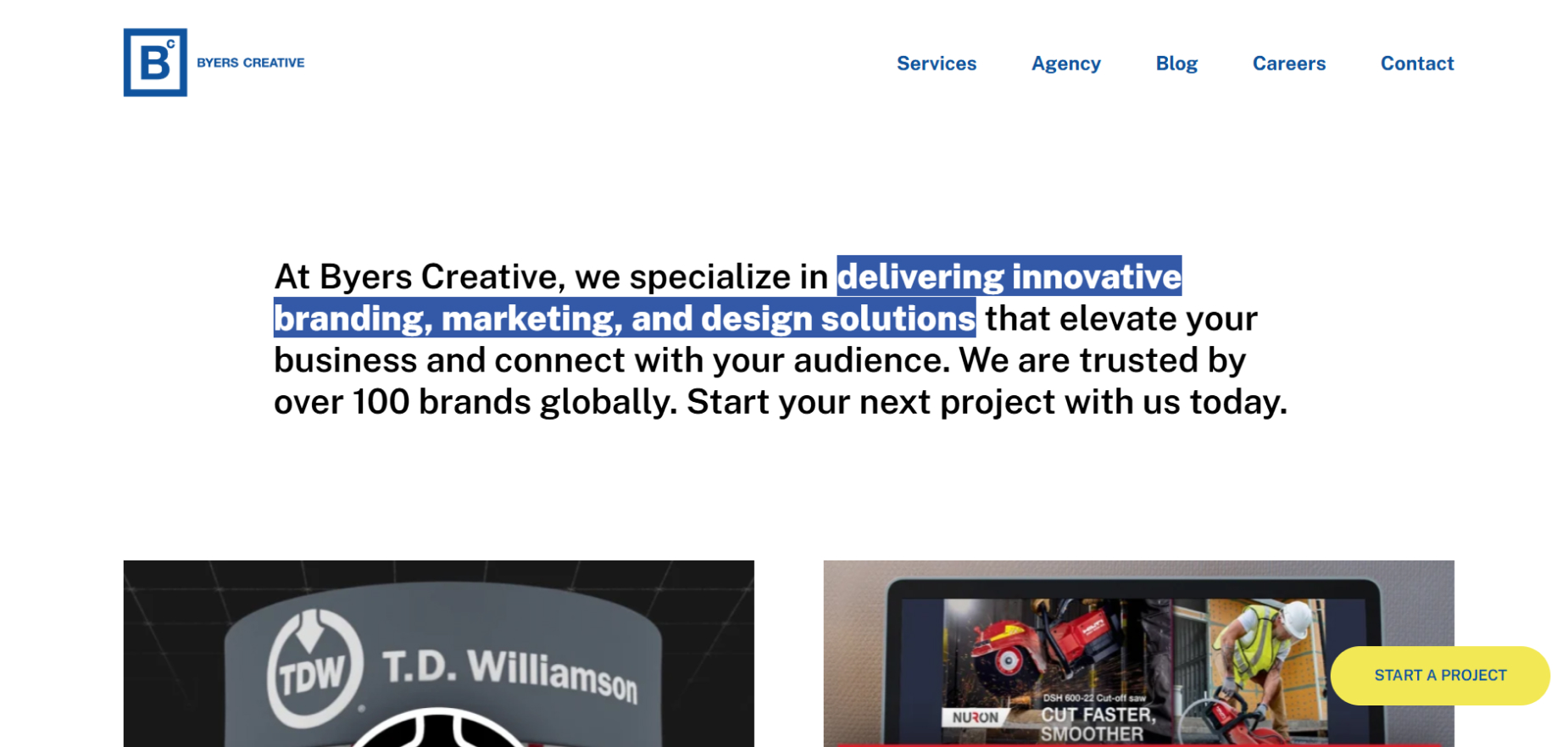 Byers Creative's Homepage