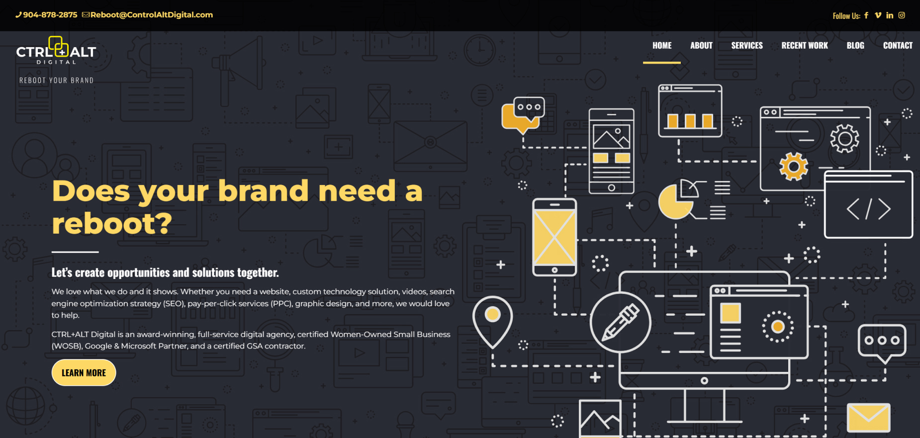 CTRL+ALT Digital's Homepage