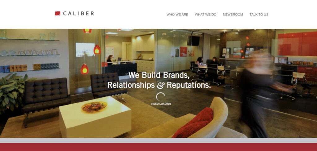 Caliber Group's Homepage