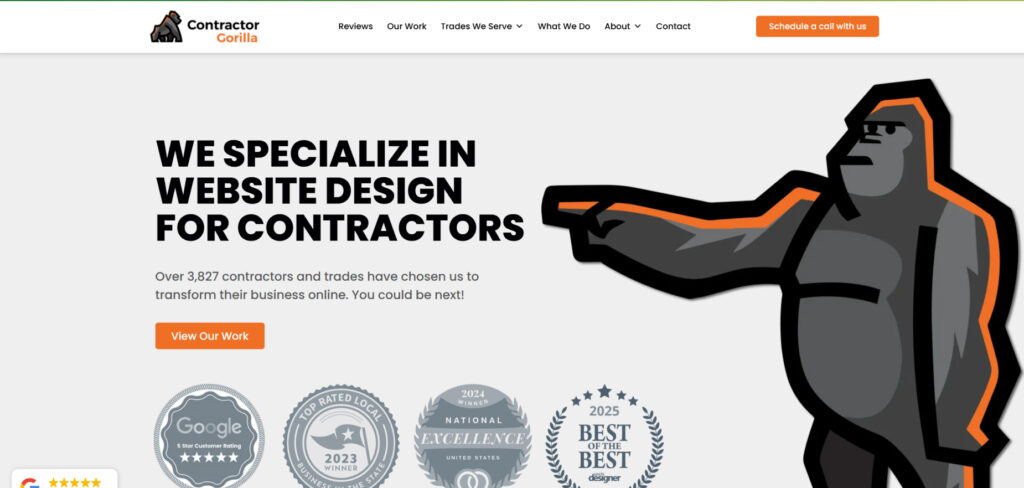 Contractor Gorilla's Homepage