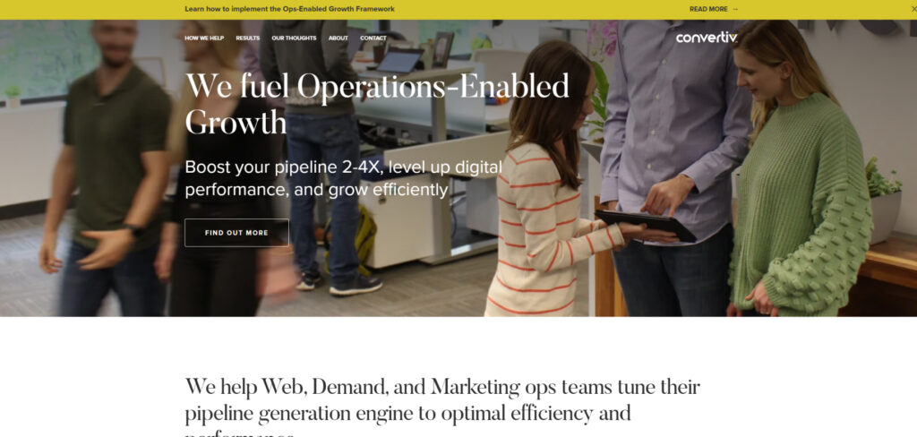 Convertiv's Homepage