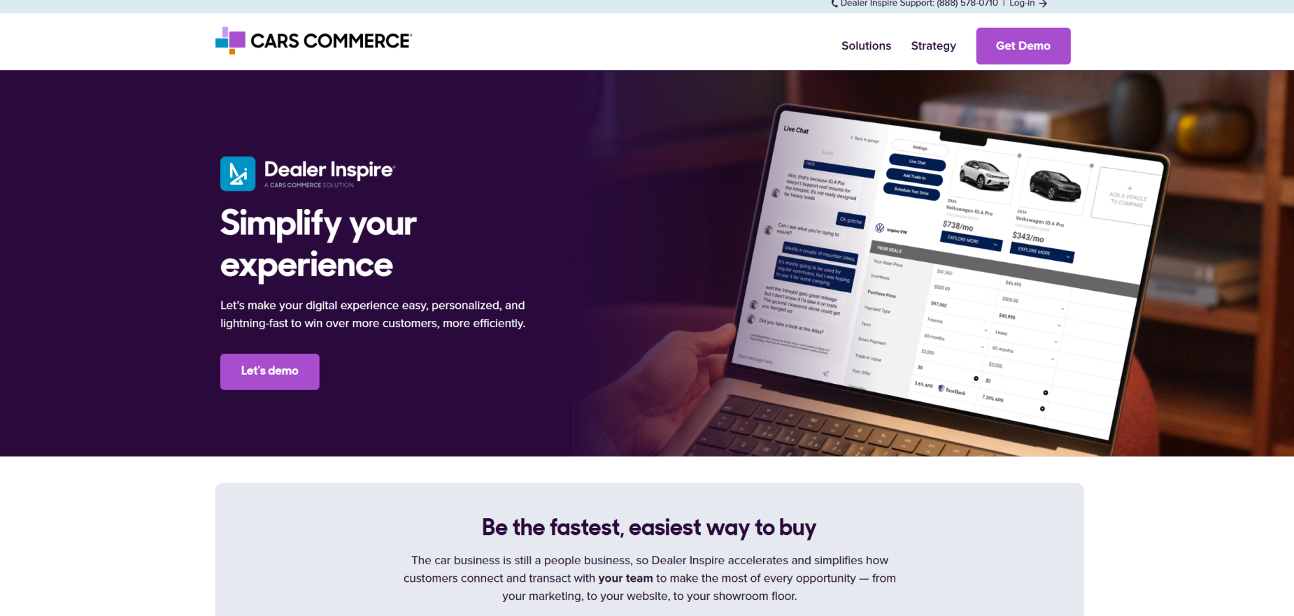 Dealer Inspire's Homepage