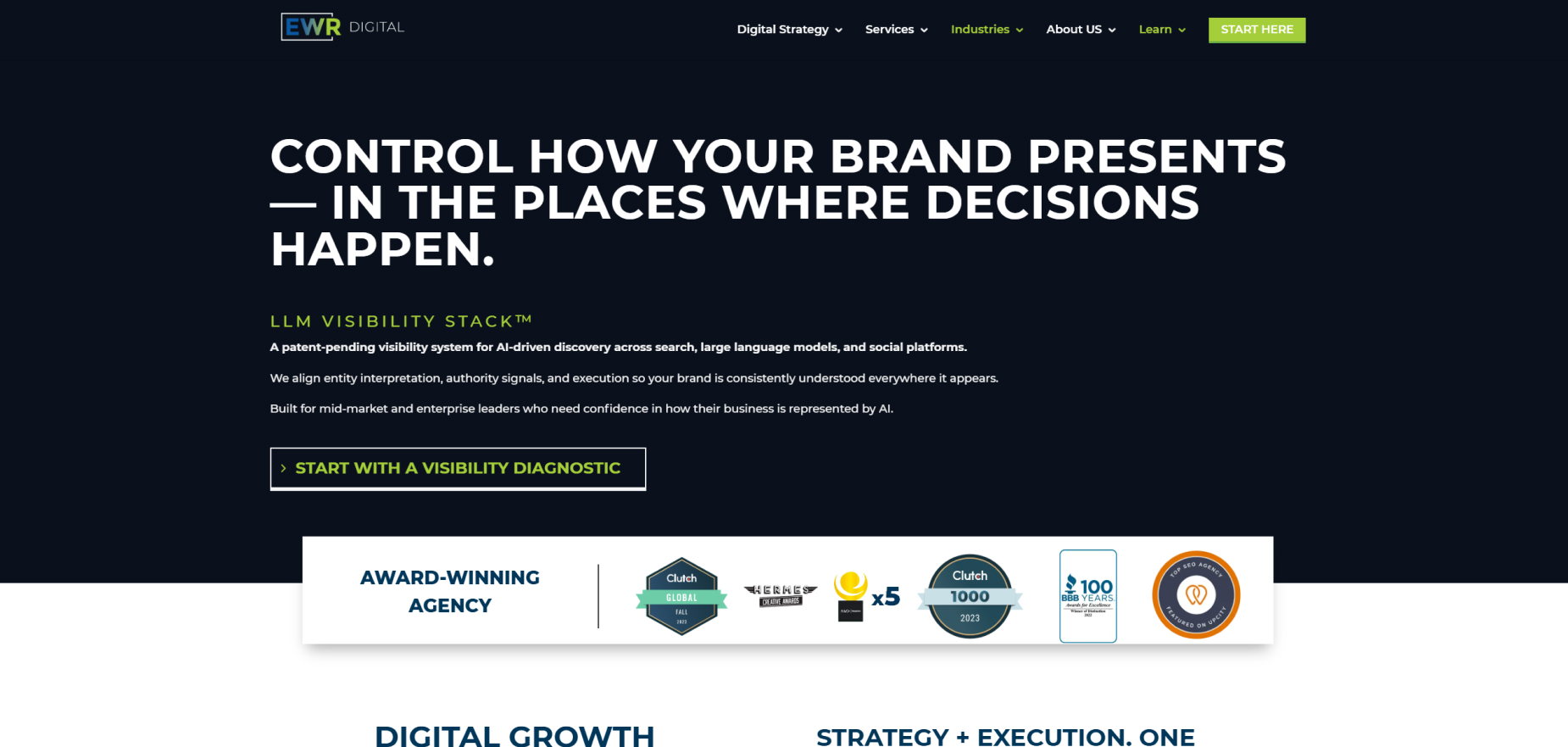 EWR Digital's Homepage