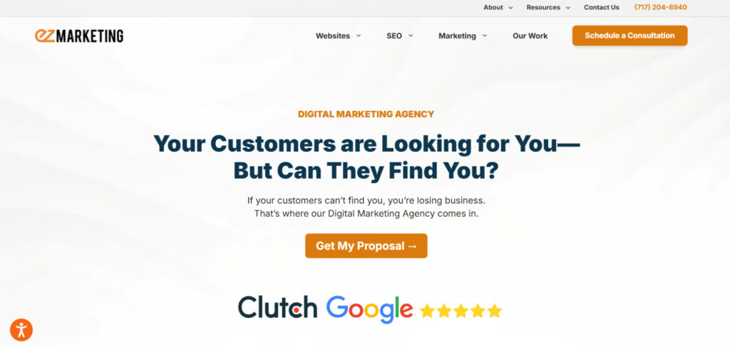 EZ Marketing's Homepage