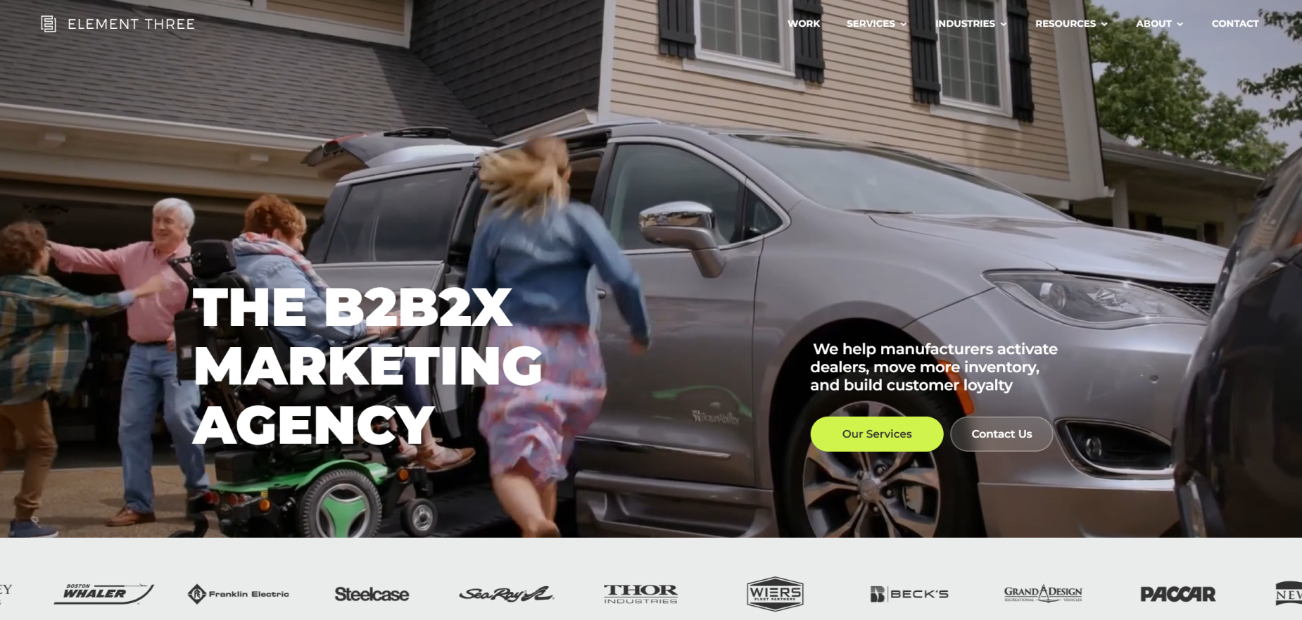 Element Three's Homepage