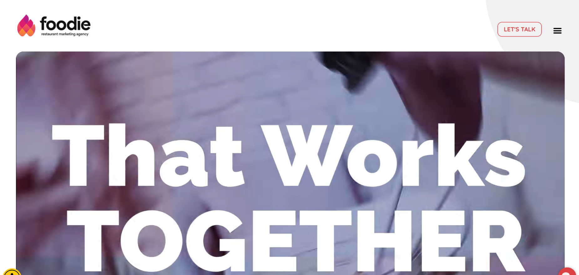 Foodie Agency's Homepage