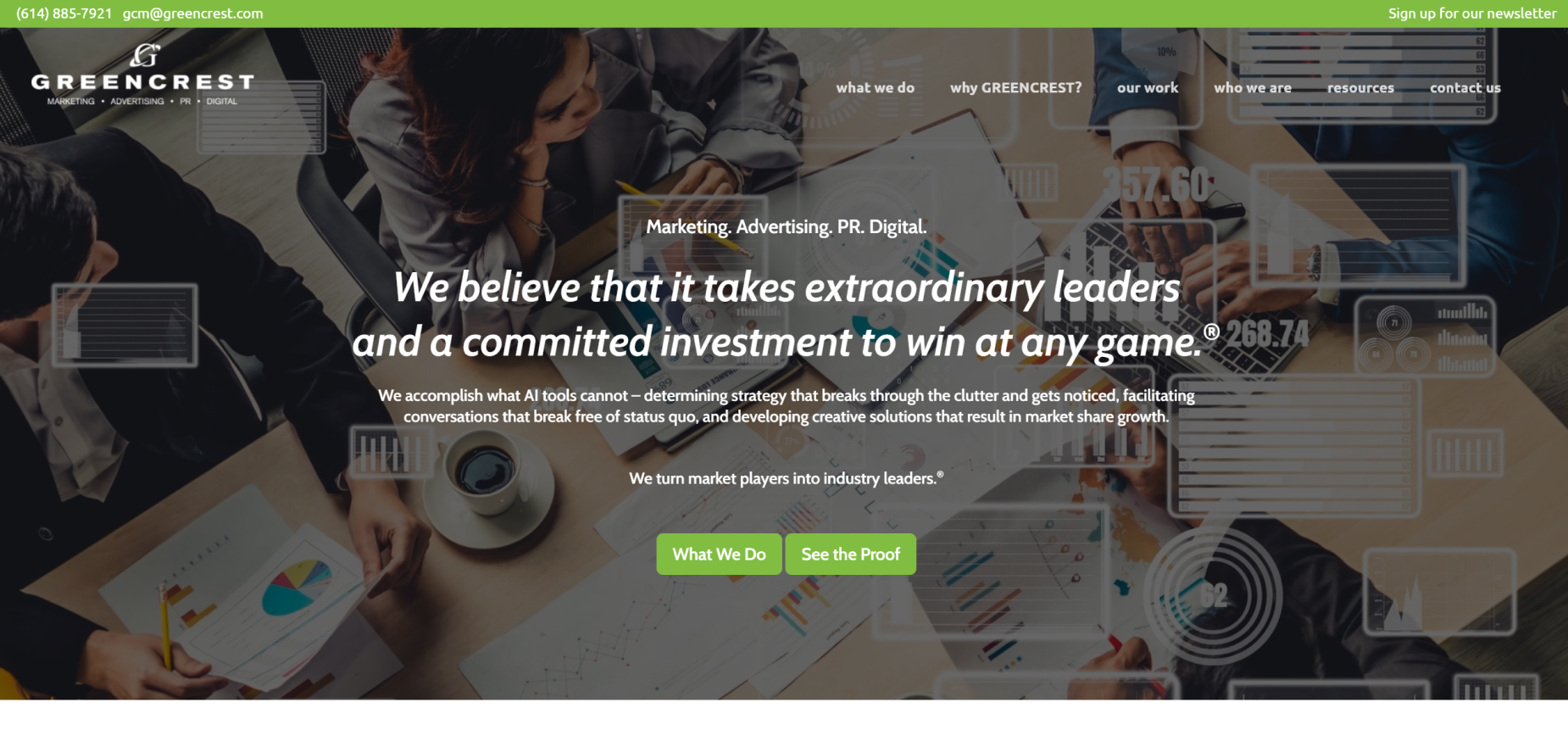 GREENCREST's Homepage