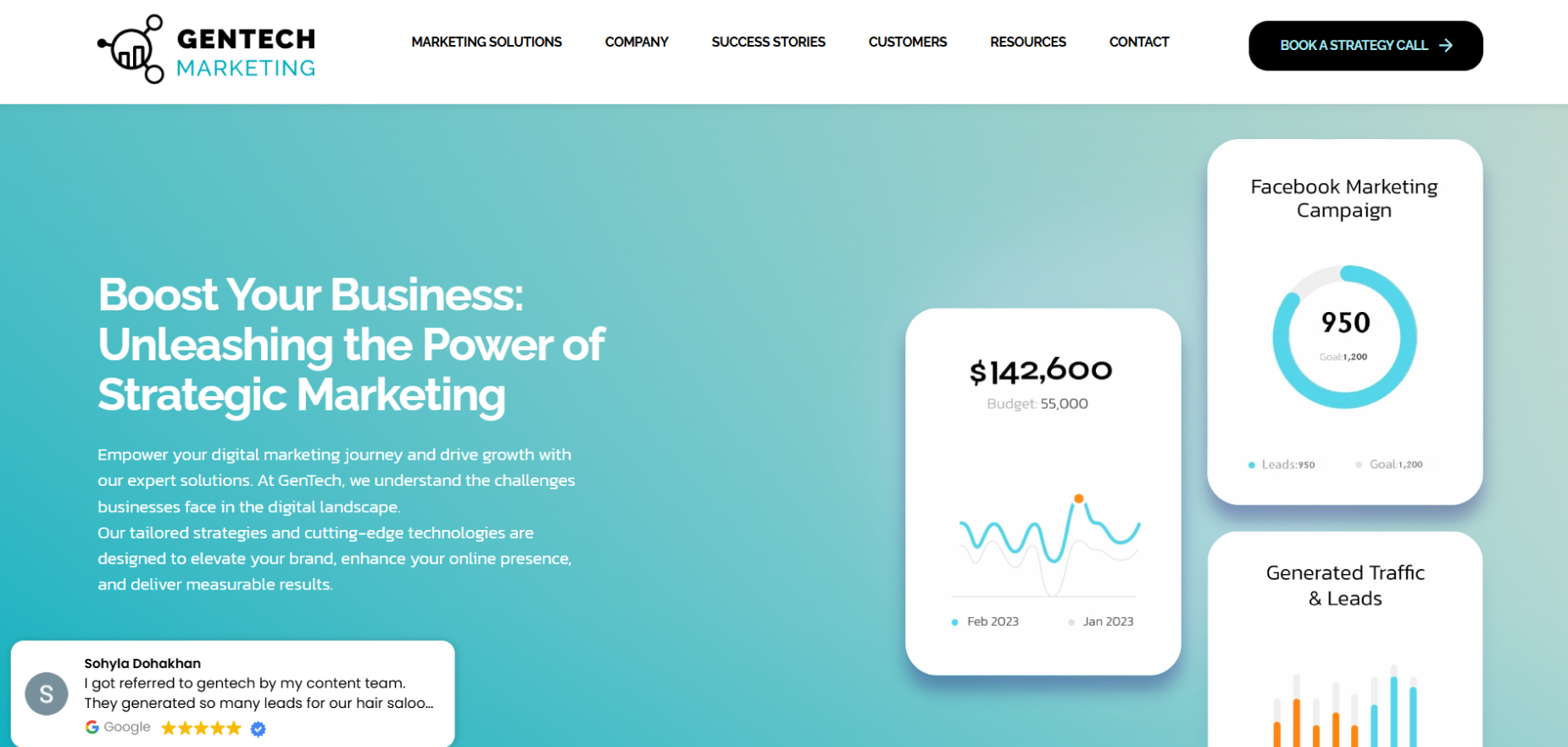 GenTech Marketing's Homepage