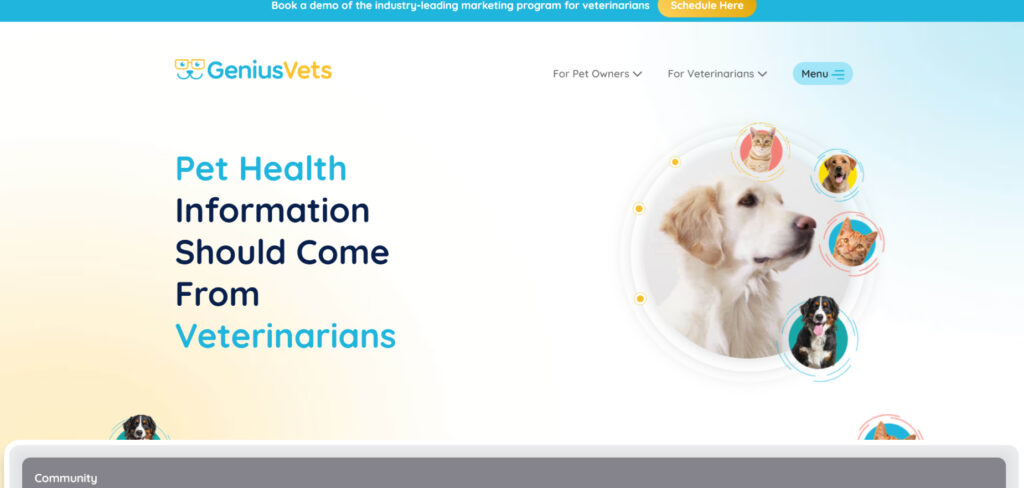GeniusVets (via ProSites LifeLearn)'s Homepage