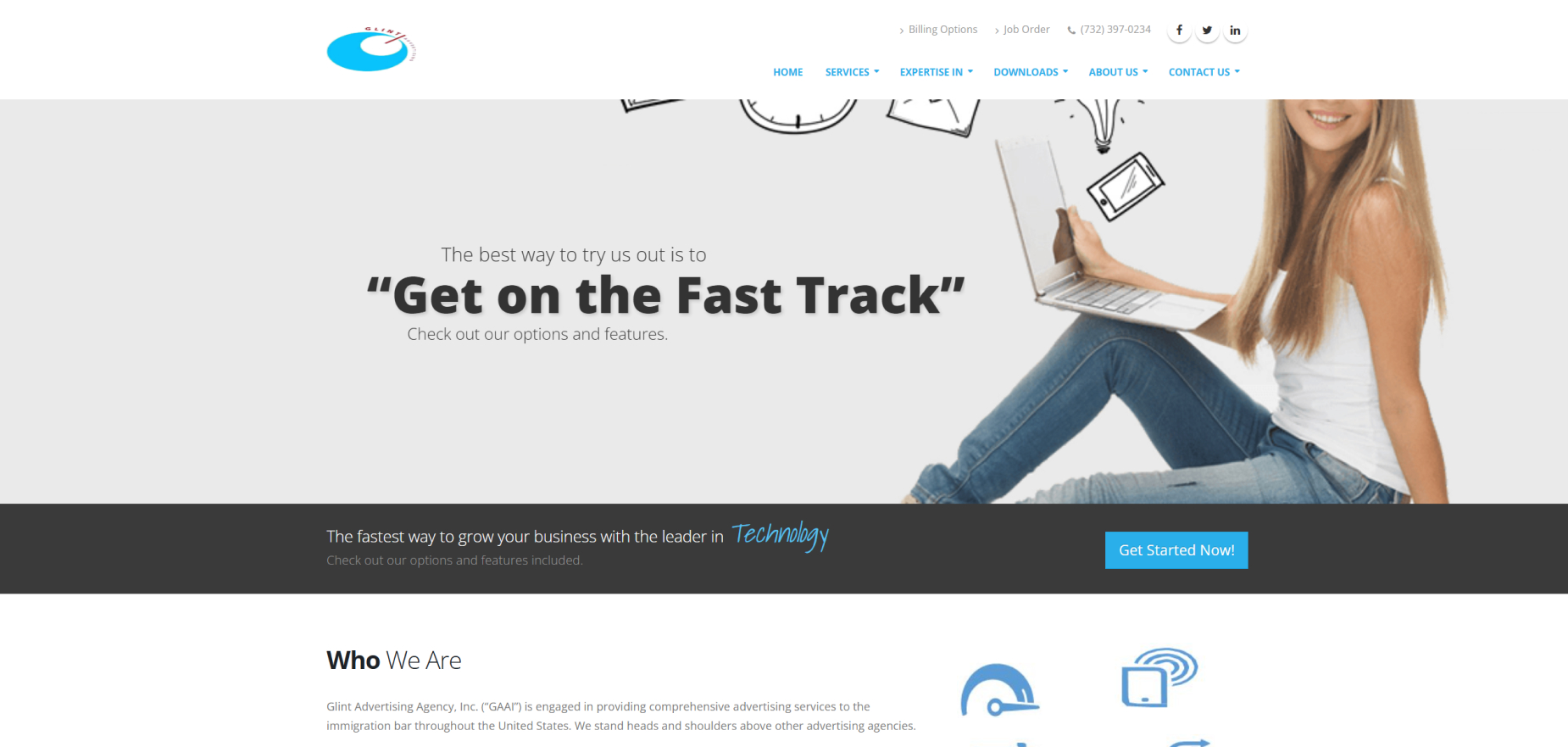 Glint Advertising's Homepage