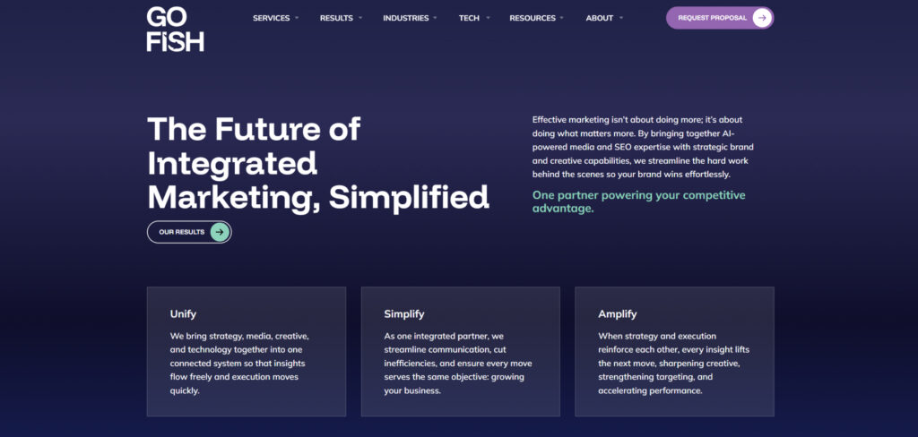 Go Fish Digital's Homepage