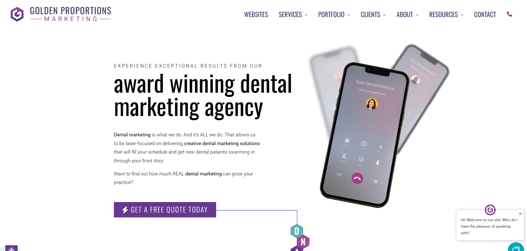 Golden Proportions Marketing's Homepage