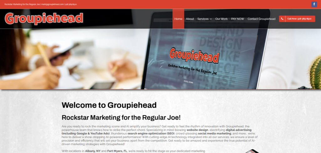 Groupiehead's Homepage