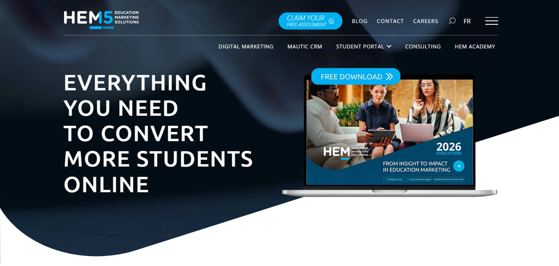 HEM (Higher Education Marketing)'s Homepage
