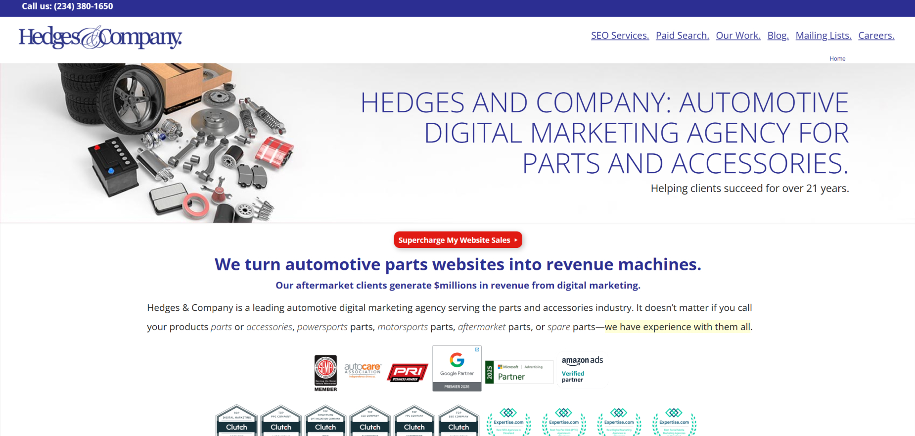 Hedges & Company's Homepage