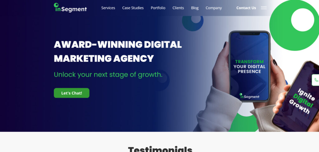 InSegment's Homepage