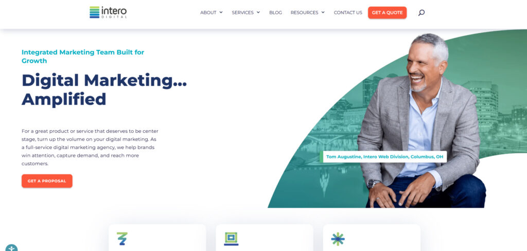 Intero Digital's Homepage