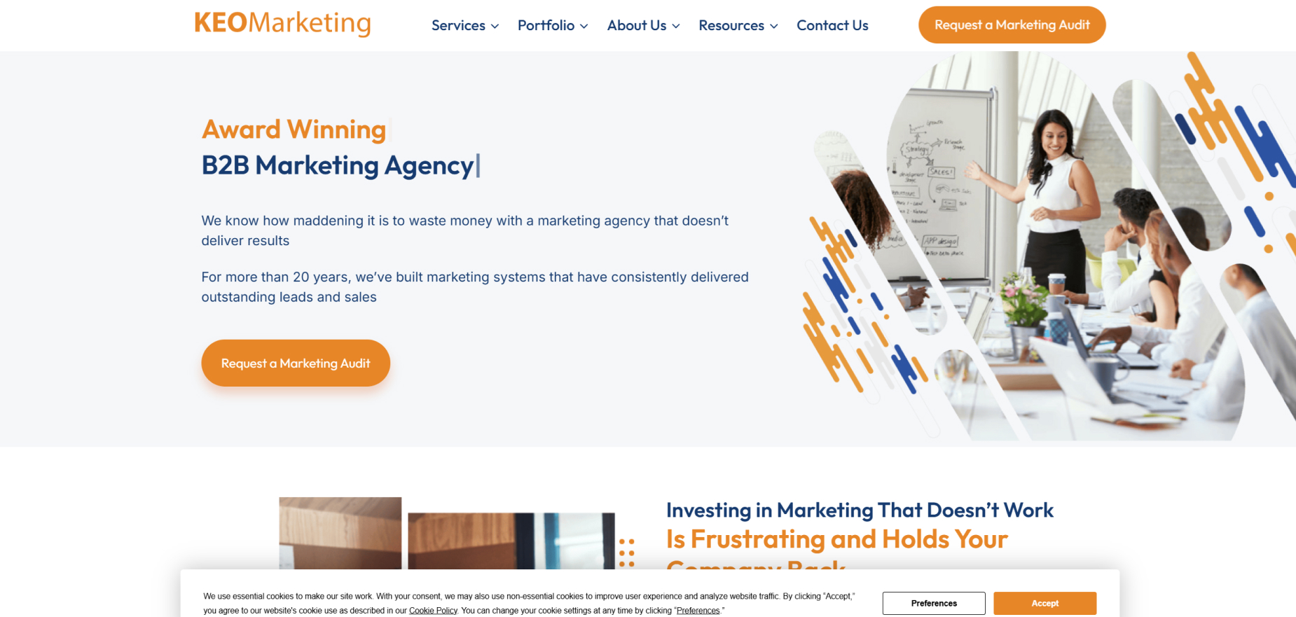 KEO Marketing's Homepage