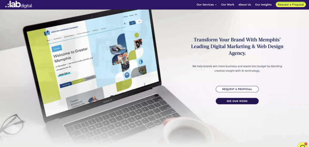 LAB Digital Creative's Homepage