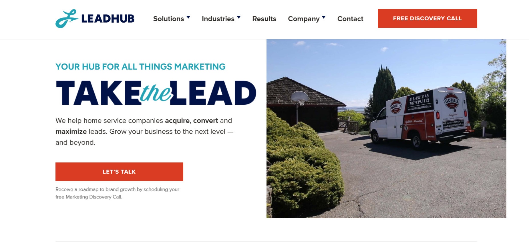 Leadhub's Homepage