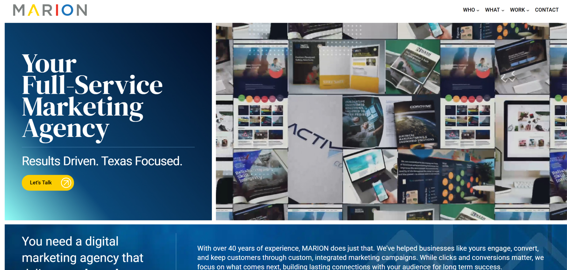 MARION Marketing's Homepage