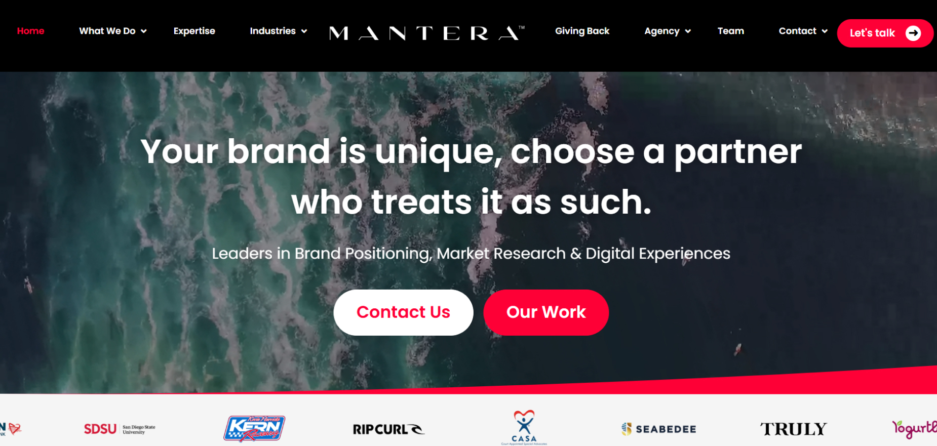 Mantera Media's Homepage