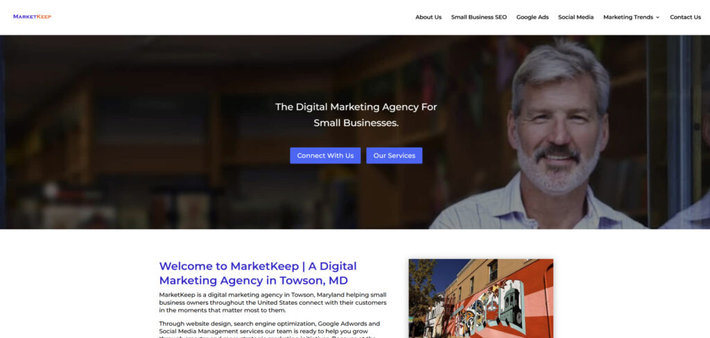 MarketKeep's Homepage