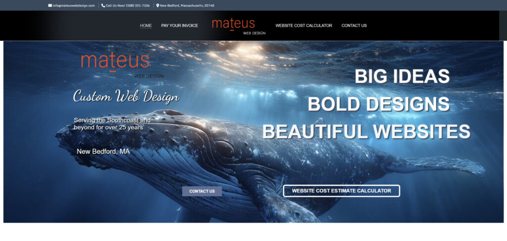 Mateus Web Design's Homepage