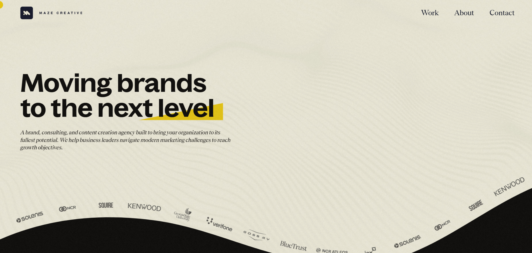 Maze Creative's Homepage