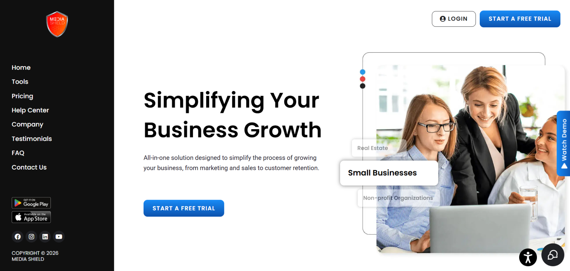 Media Shield's Homepage