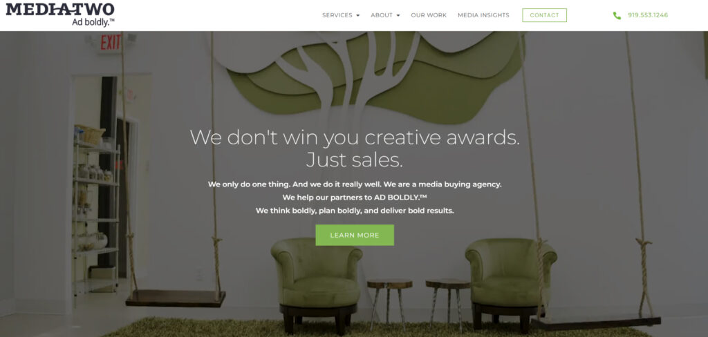 Media Two Interactive's Homepage